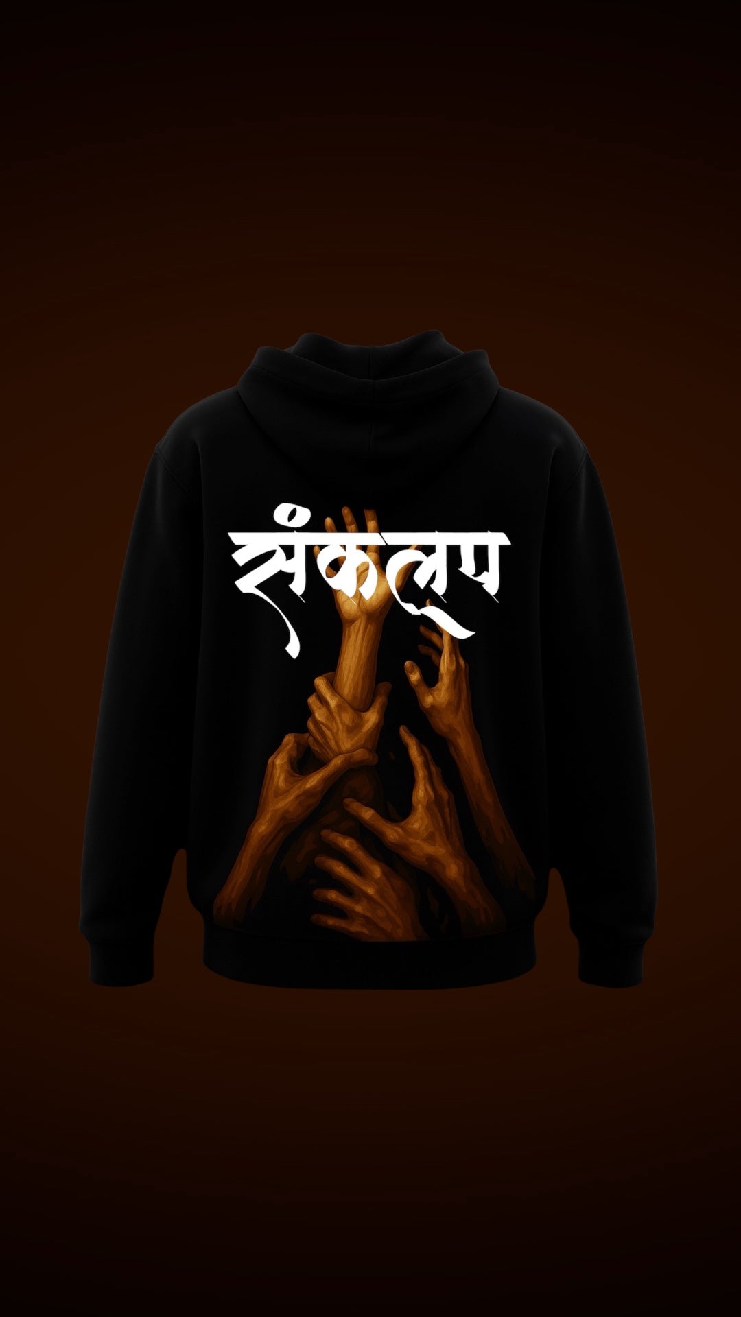 Sankalp hoodie- RedSoul