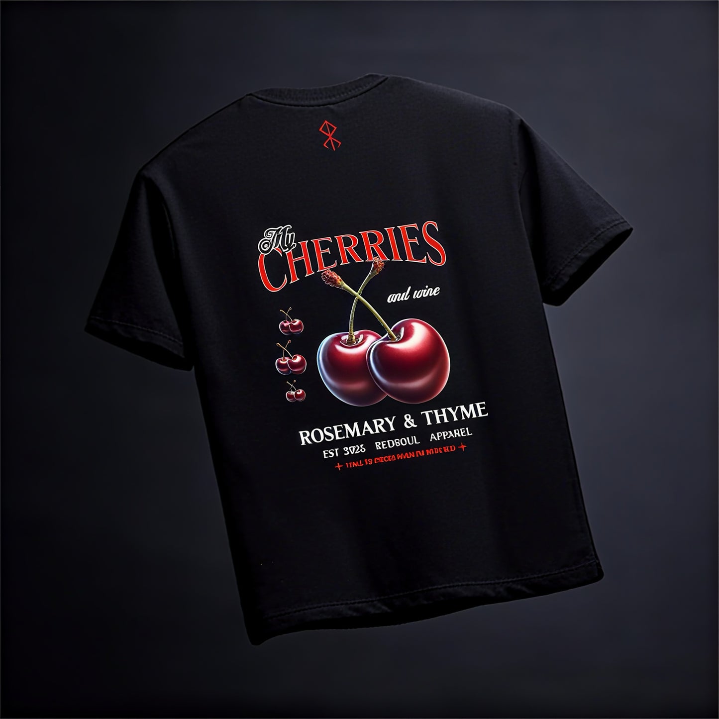RedSoul - Cherry & Wine Graphic Tee