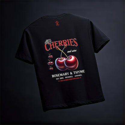 RedSoul - Cherry & Wine Graphic Tee