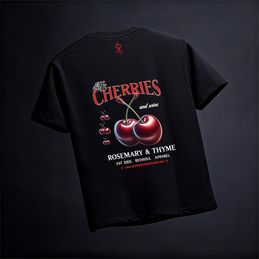 RedSoul - Cherry & Wine Graphic Tee