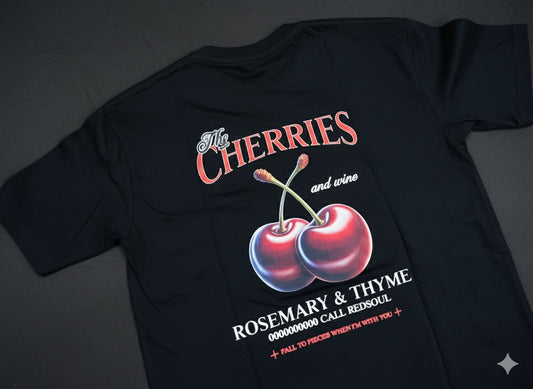 RedSoul - Cherry & Wine Graphic Tee