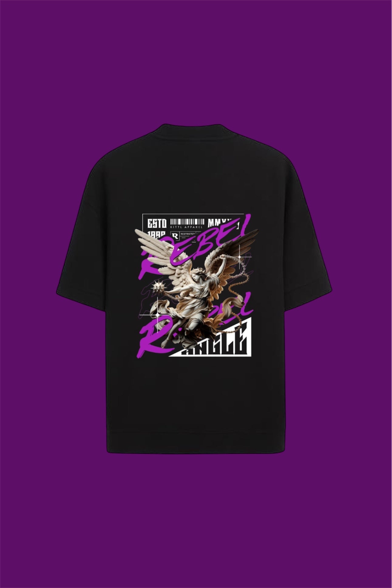 Rebel- oversized tee
